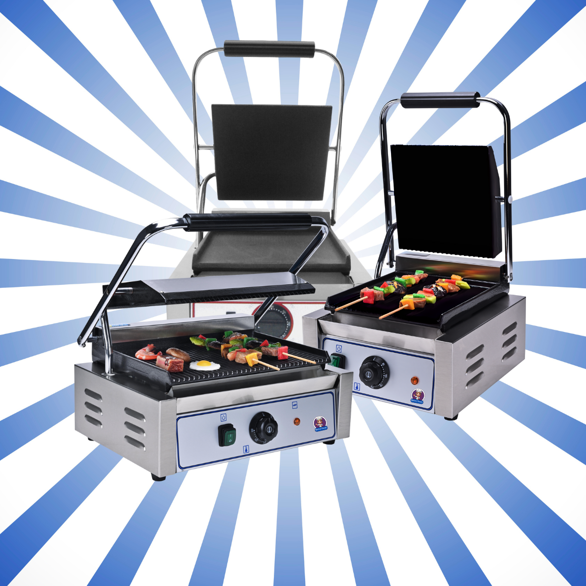 PIASTRE GRILL IN GHISA