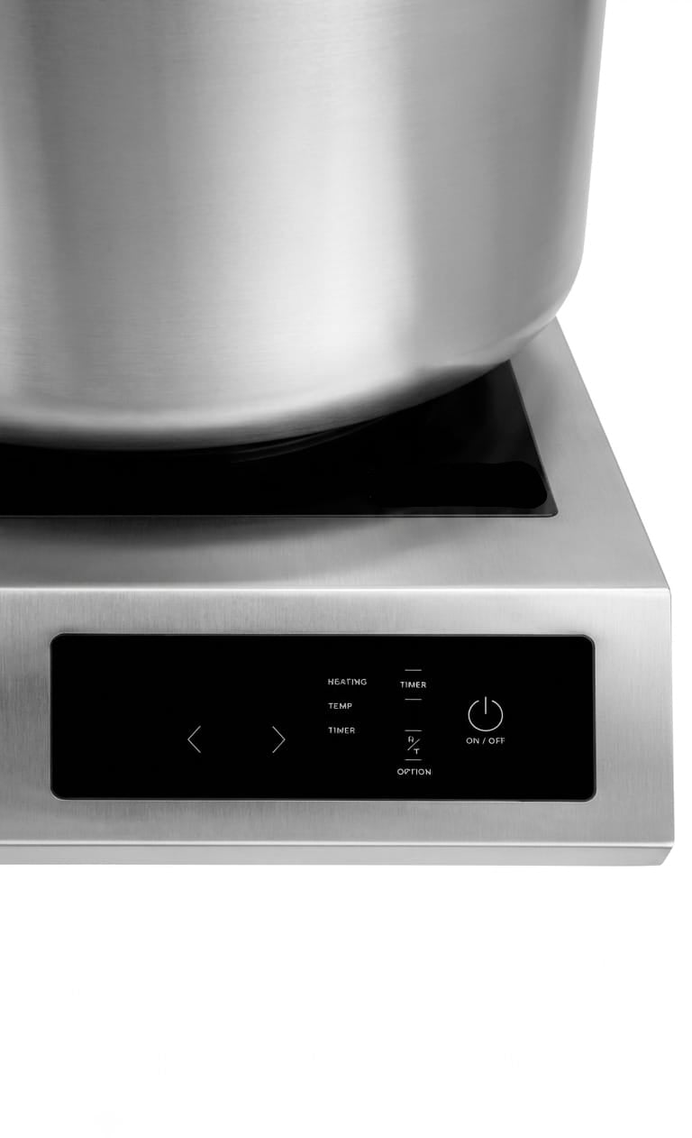 Piastra a induzione superficie induttiva per ∅ 15-50 cm - 3500 W