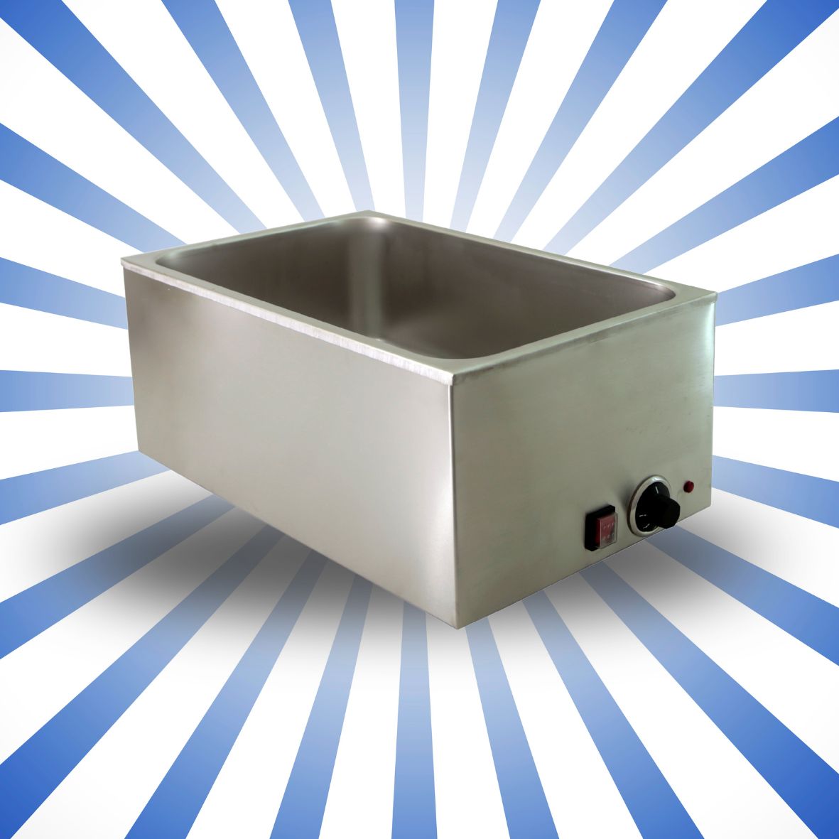 Bagnomaria - 1200 W - GN 1/1 - senza contenitore KM-165B