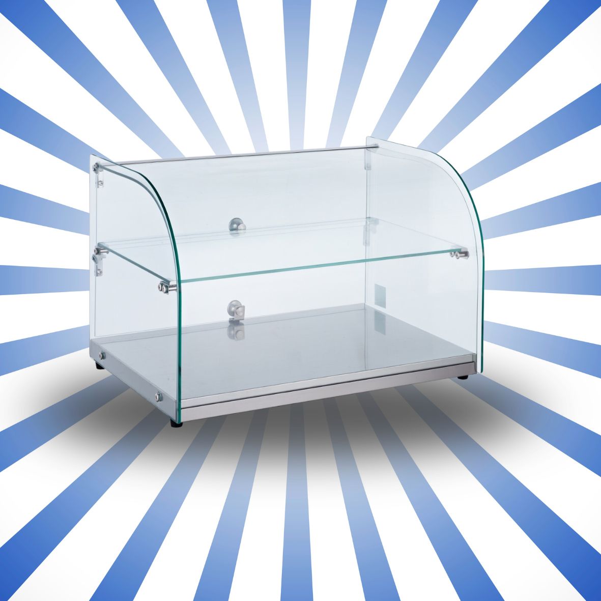 Vetrina neutra da banco doppia KM-RTZR45