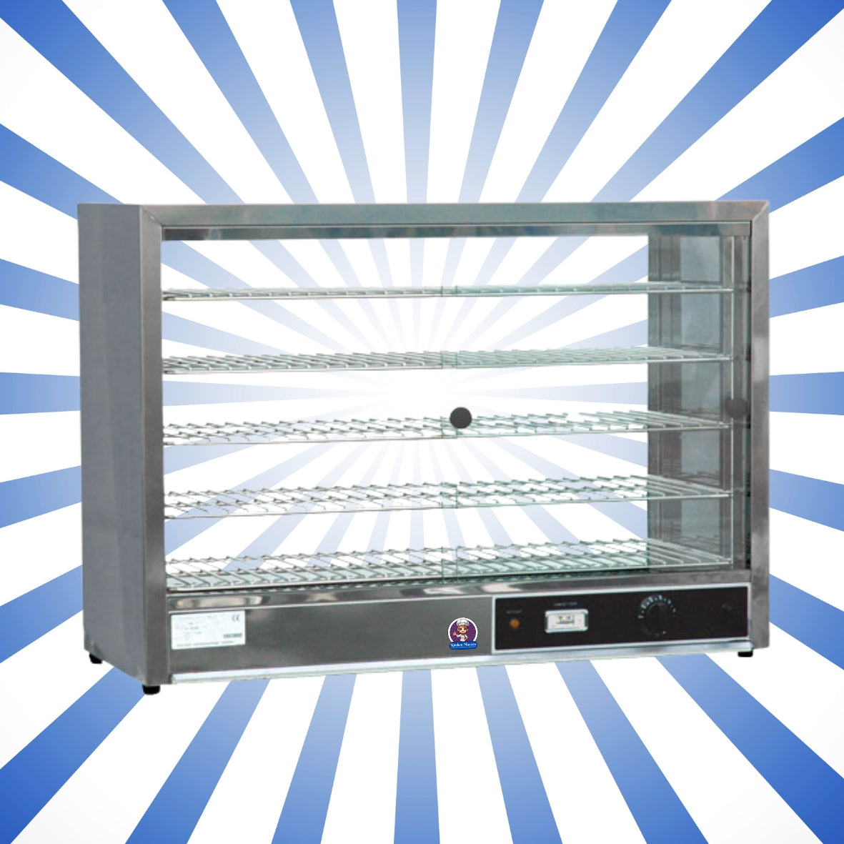 KM-VC6 VETRINA A CALDO