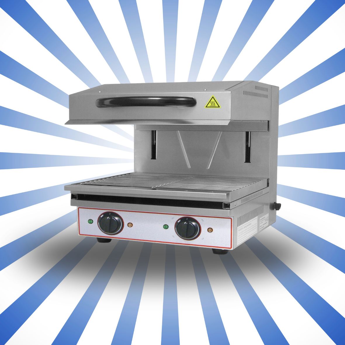 Salamandra grill elemento riscaldabile superiore regolabile  2800 W KM-ES2800L