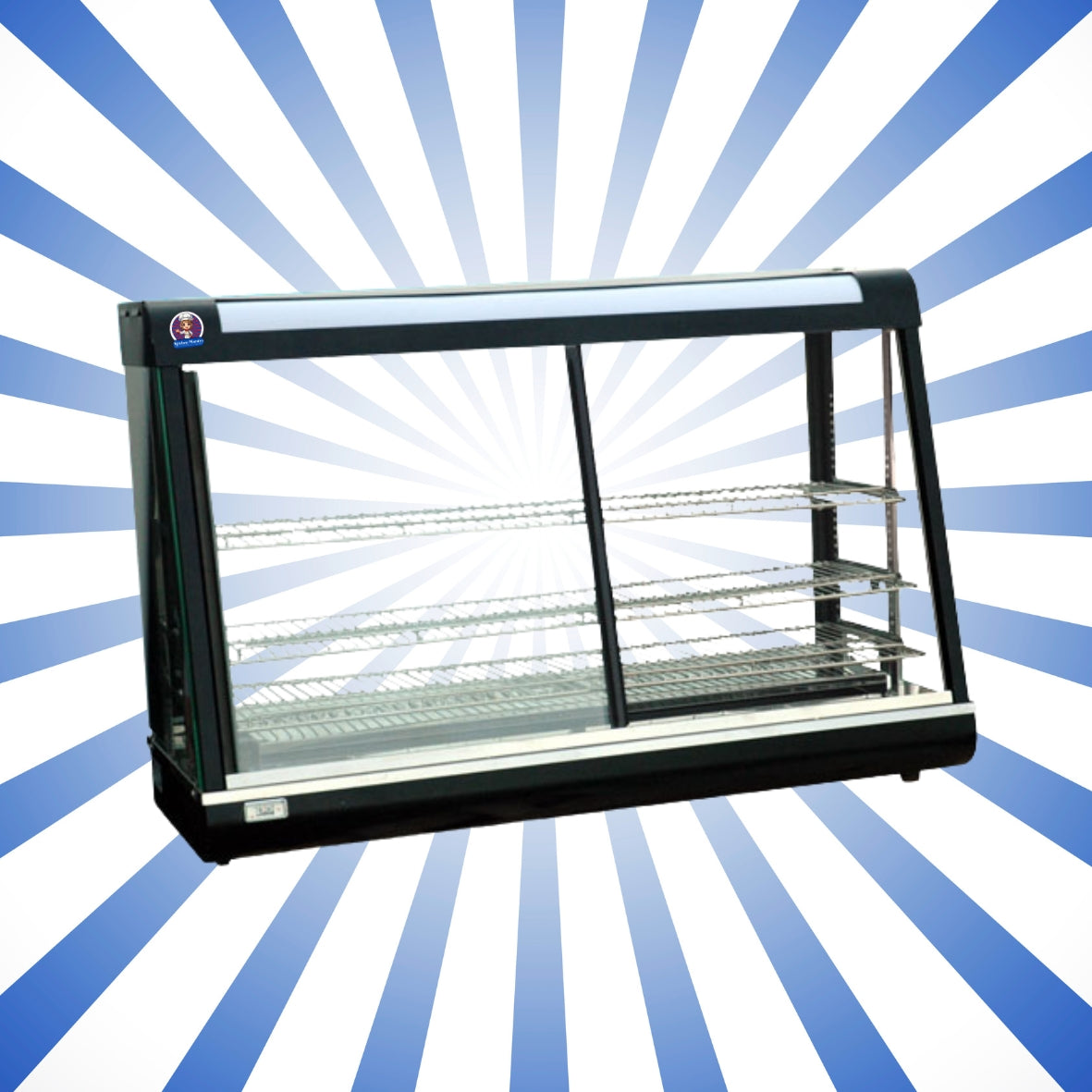 KM-VC8 VETRINA A CALDO