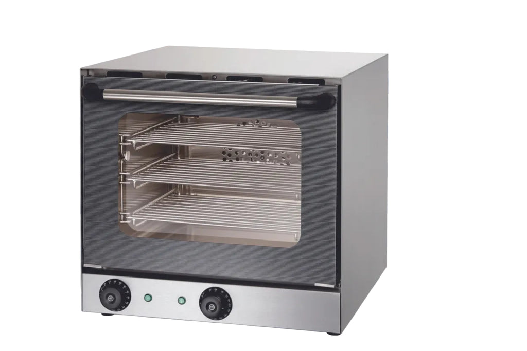 Forno a convezione professionale compatto in acciaio inox – 28 L – 2600 W