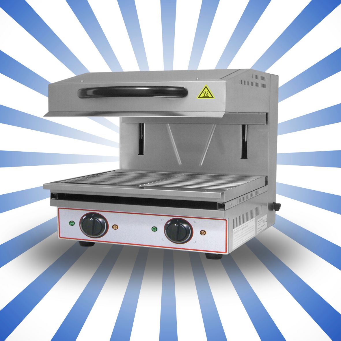 Salamandra grill elemento riscaldabile superiore regolabile  4000 W KM-ES4000L