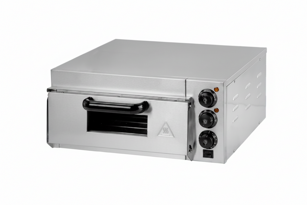 Forno pizza elettrico professionale con piano in pietra refrattaria – 2000 W