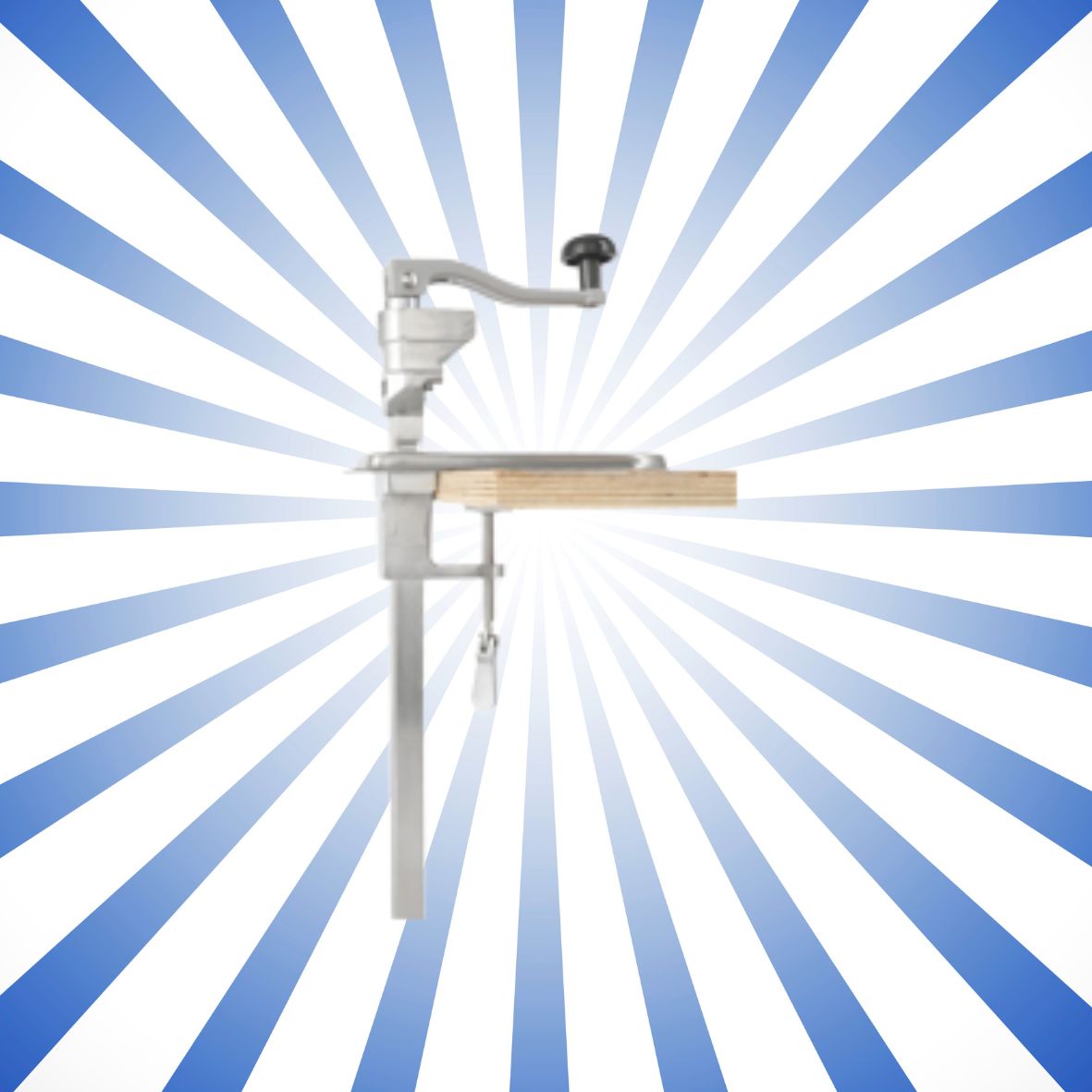 Apriscatole professionale da banco con altezza massima barattolo 40 cm - KM-APR6