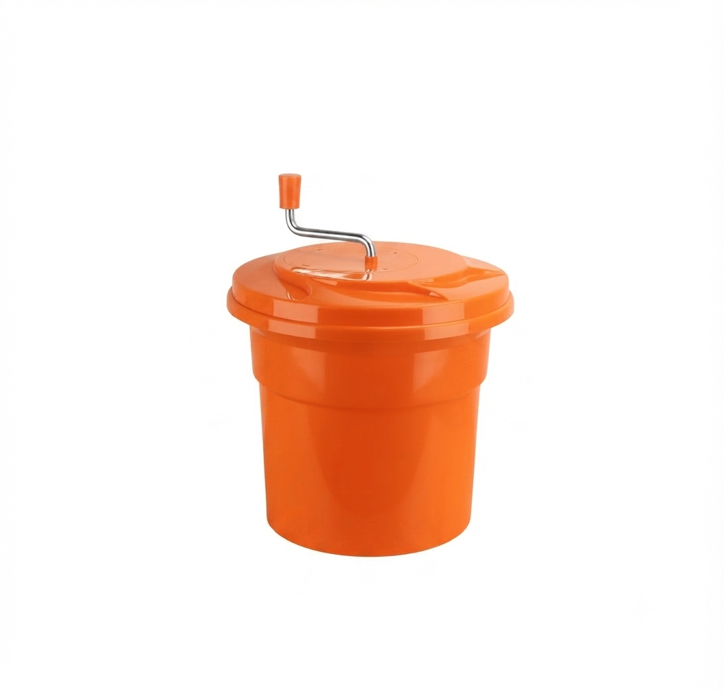 Centrifuga per insalate manuale - capacità 12 lt.