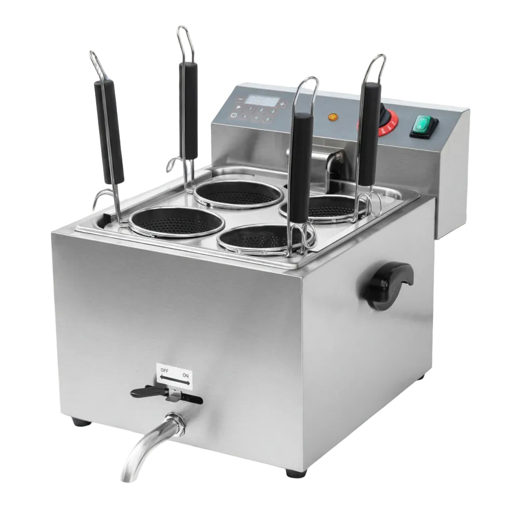 Cuocipasta professionale elettrico da banco con 4cestelli – 3250 W