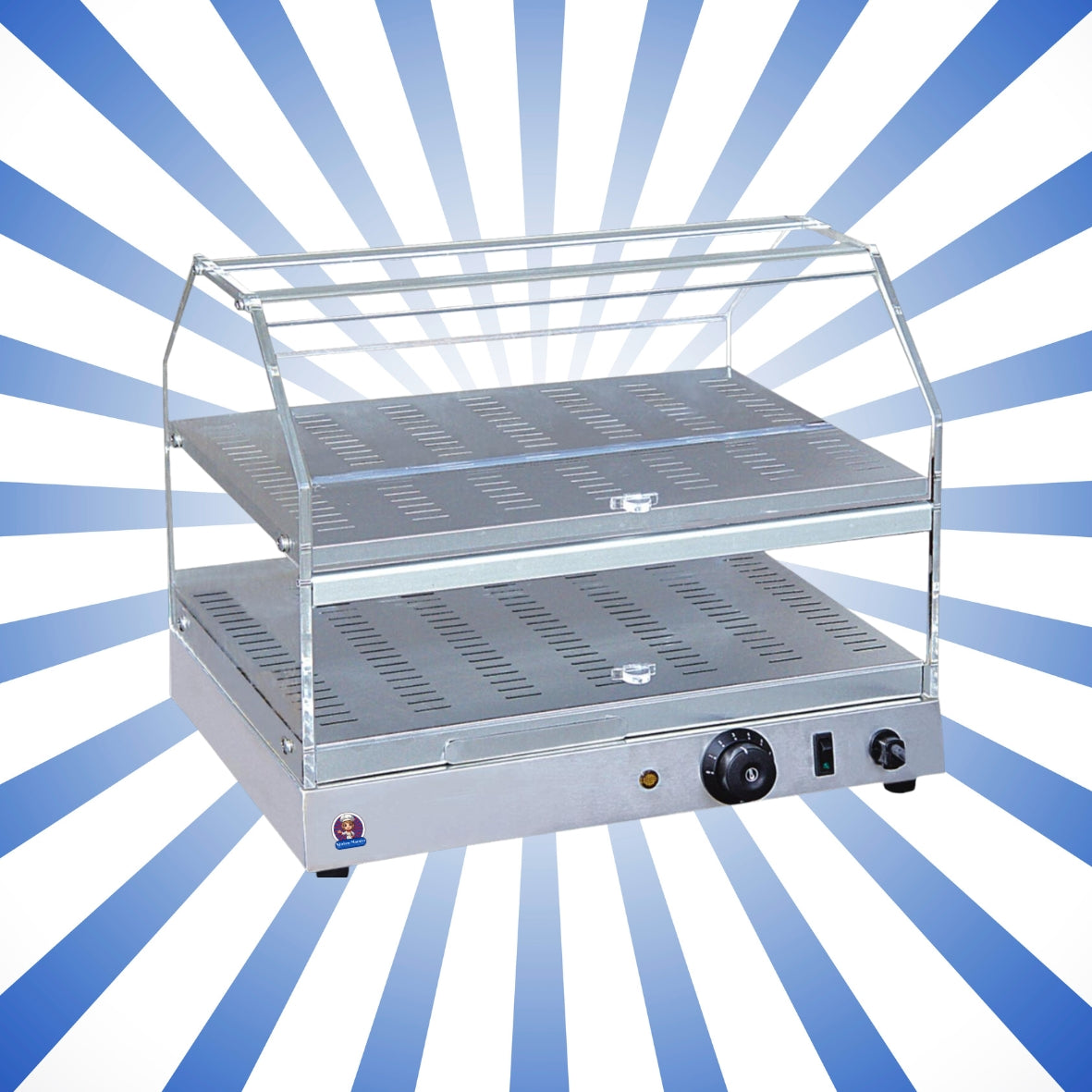 KM-VC2 VETRINA A CALDO