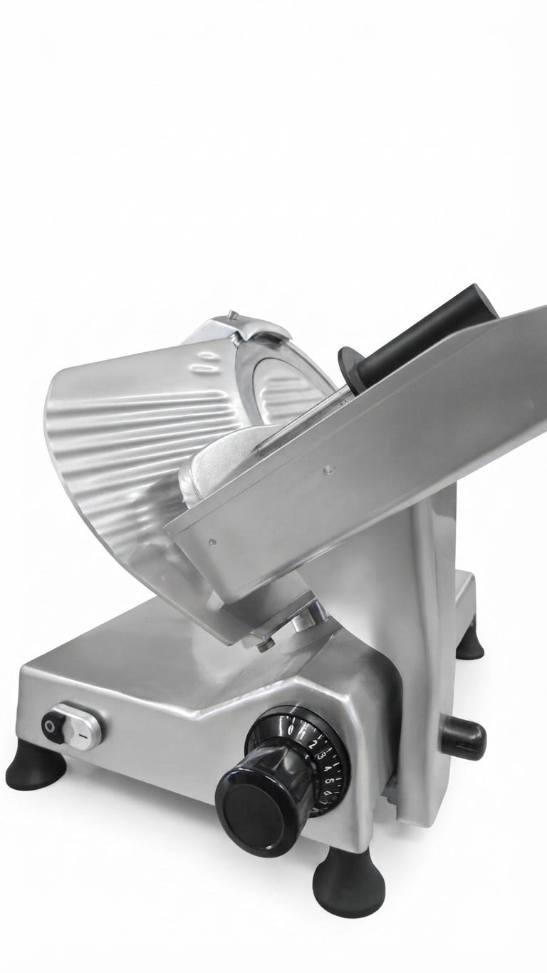 Affettatrice a gravità monofase con lama ∅ 250 mm colore grigio
