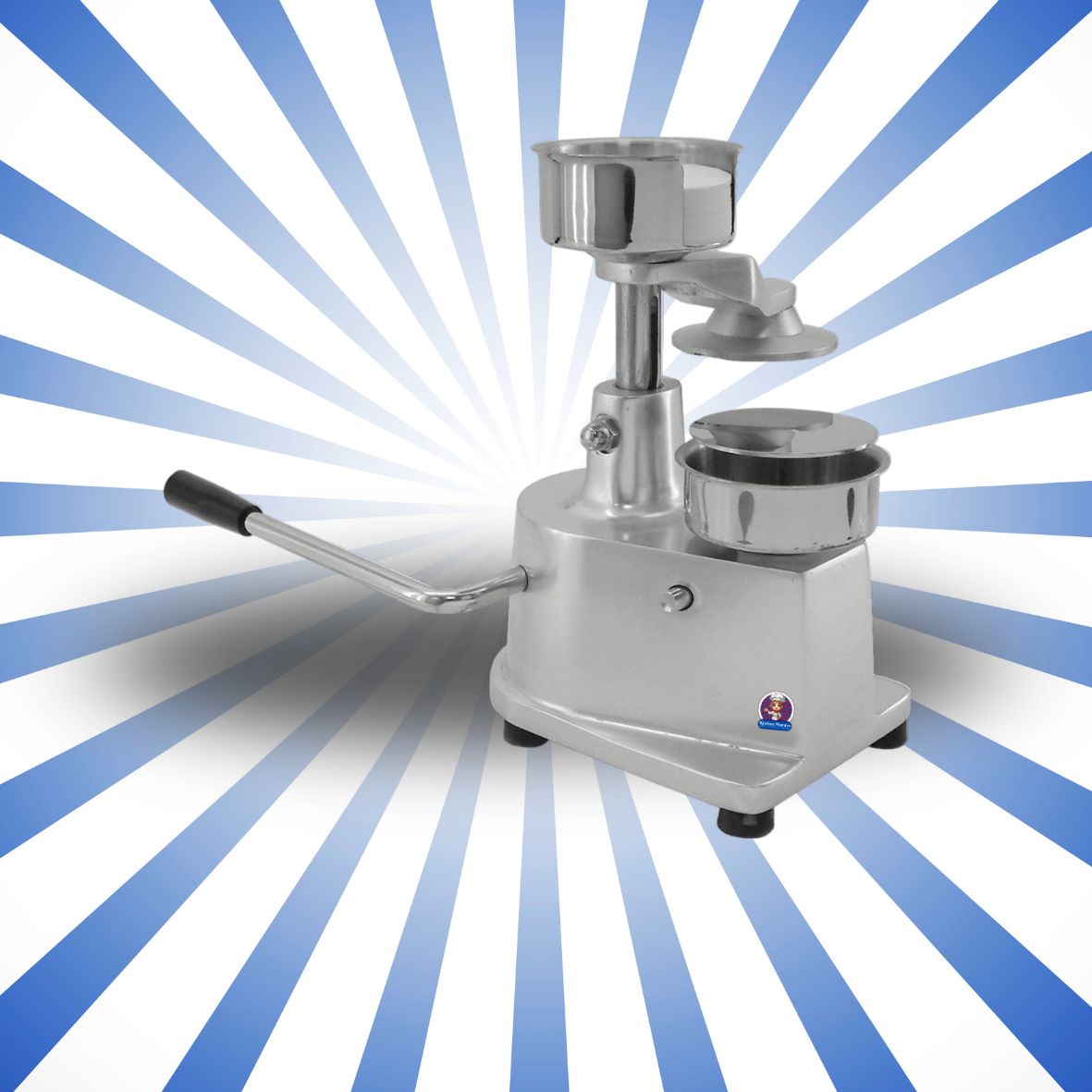 Macchina per hamburger manuale diam. 130 KM-HF130