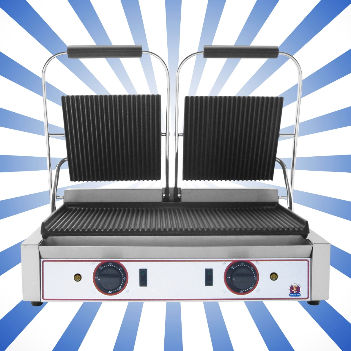 KM-PI5 PIASTRA GRILL IN GHISA