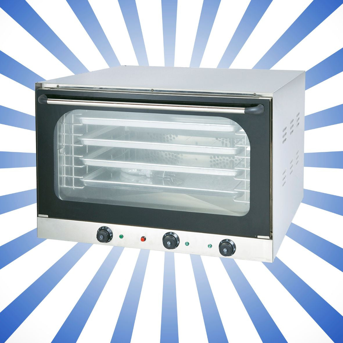 Forno a convezione con grill 5 teglie 600X400 KM-FORSS