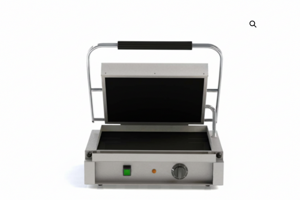 Piastra - grill in vetroceramica - piano liscio sopra e sotto 2000 W