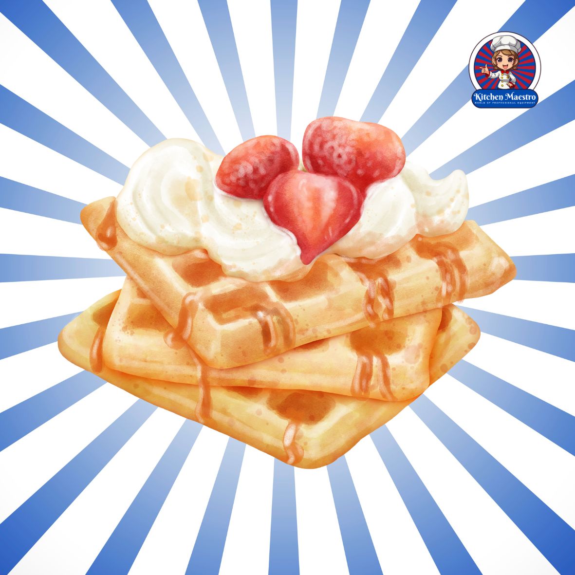 KM5-MW MACCHINA WAFFLE