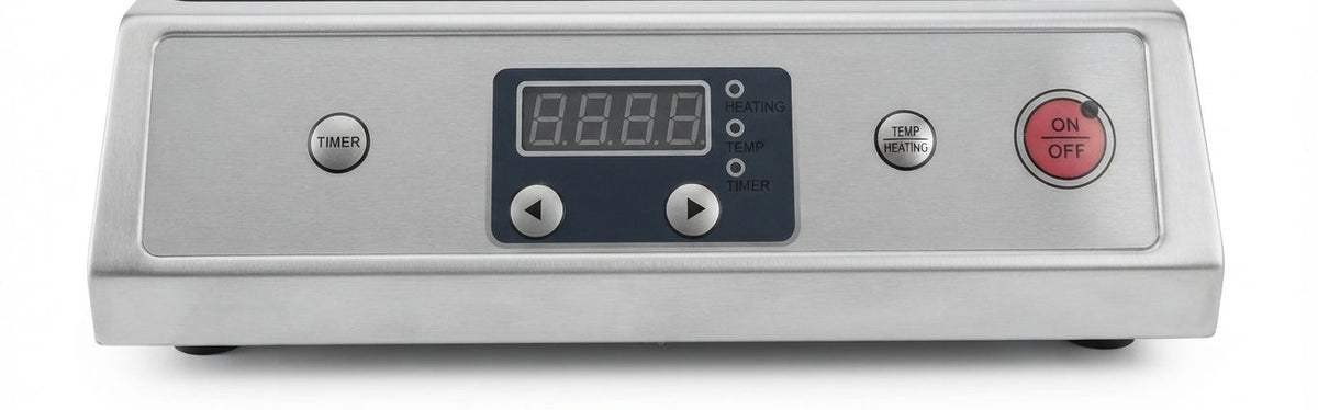 Piastra a induzione superficie induttiva per ∅ 12-26 cm - 2700 W - 10 livelli di potenza
