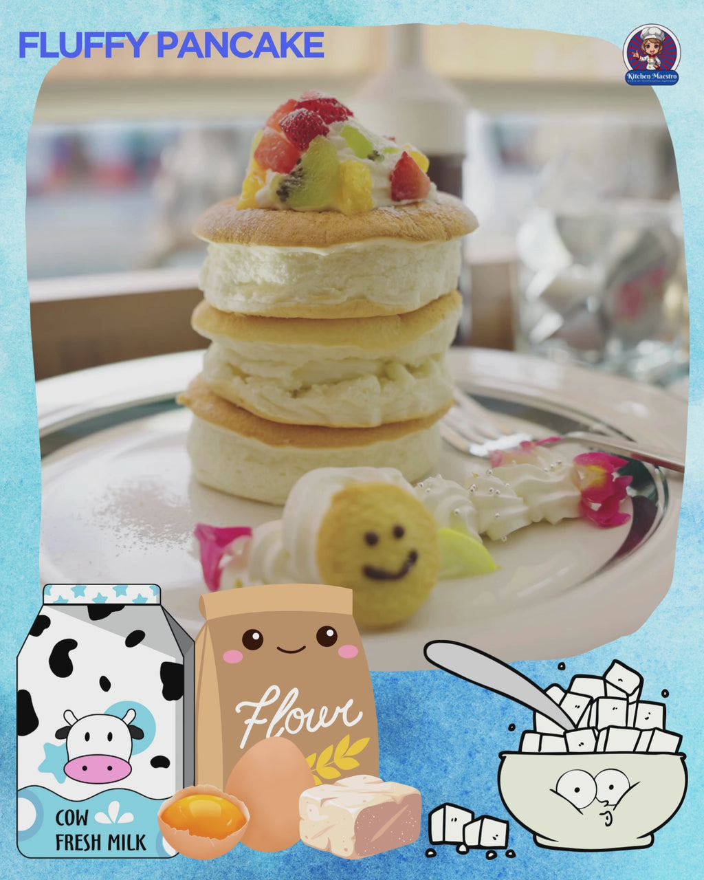 KM-FLU5 MACCHINA FLUFFY PANCAKE