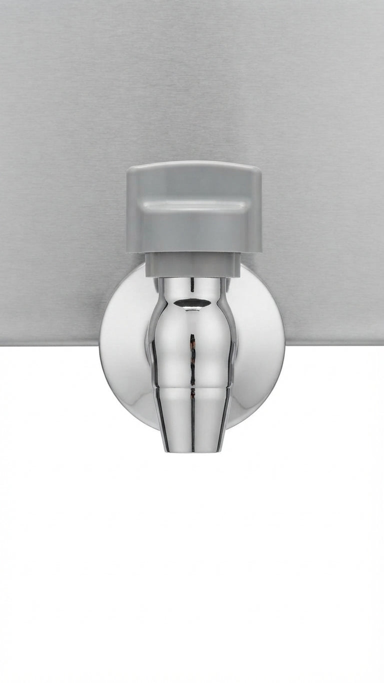 Friggitrice elettrica per bar - banco snack- capacità vasca 7+7 lt - con rubinetto di scarico - KM-EF102V